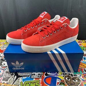 Adidas Stan Smith CS Scarlet Red Suede Men's / Women's Sizes